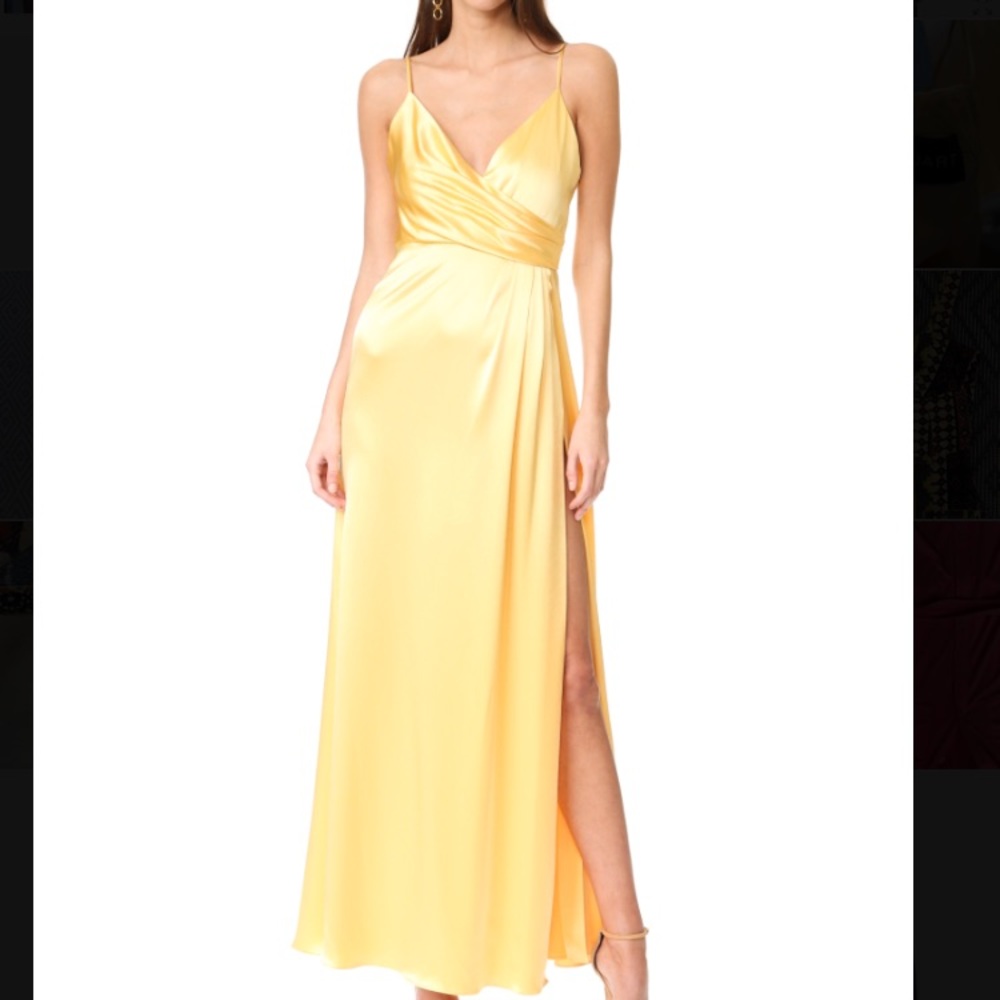 Jill Jill Stuart - Satin Slip Gown